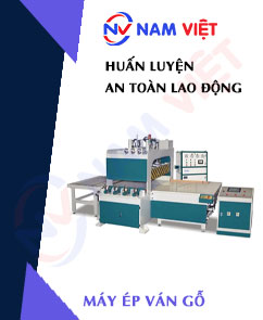 Occupational safety training for operating wood panel pressing machines