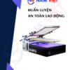 Occupational safety training for operating silk screen printing machines