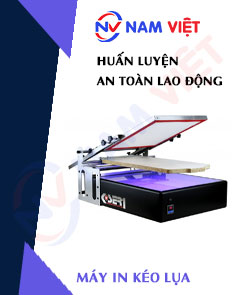 Occupational safety training for operating silk screen printing machines