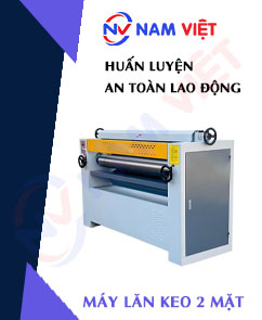 Occupational Safety Training for Operating Double-Sided Glue Rolling Machines
