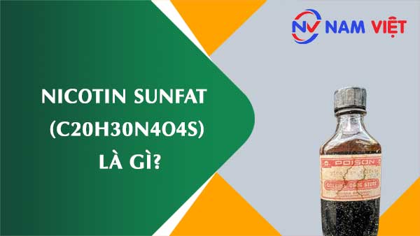 Nicotin sunfat ảnh hưởng như thế nào đến sức khỏe người lao động?