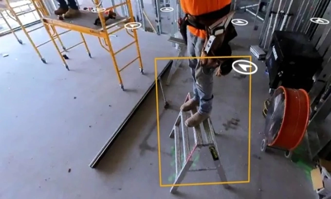 Safety AI tool applying AI to alert construction site safety violations