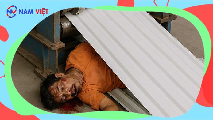 Worker sucked into metal rolling machine dies in Quang Binh