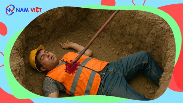 Man miraculously survives after being pierced by a crowbar